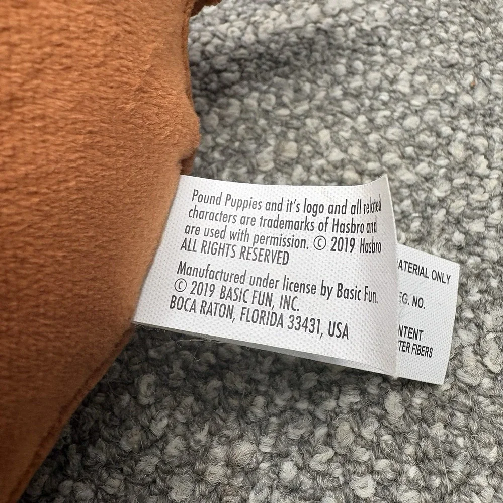 Hasbro 2019 Pound Puppy‎ Large Plush Dog 18